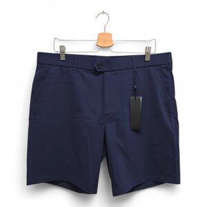 Greyson Men's Montauk Performance Solid Golf Shorts Size 36 Navy NWT